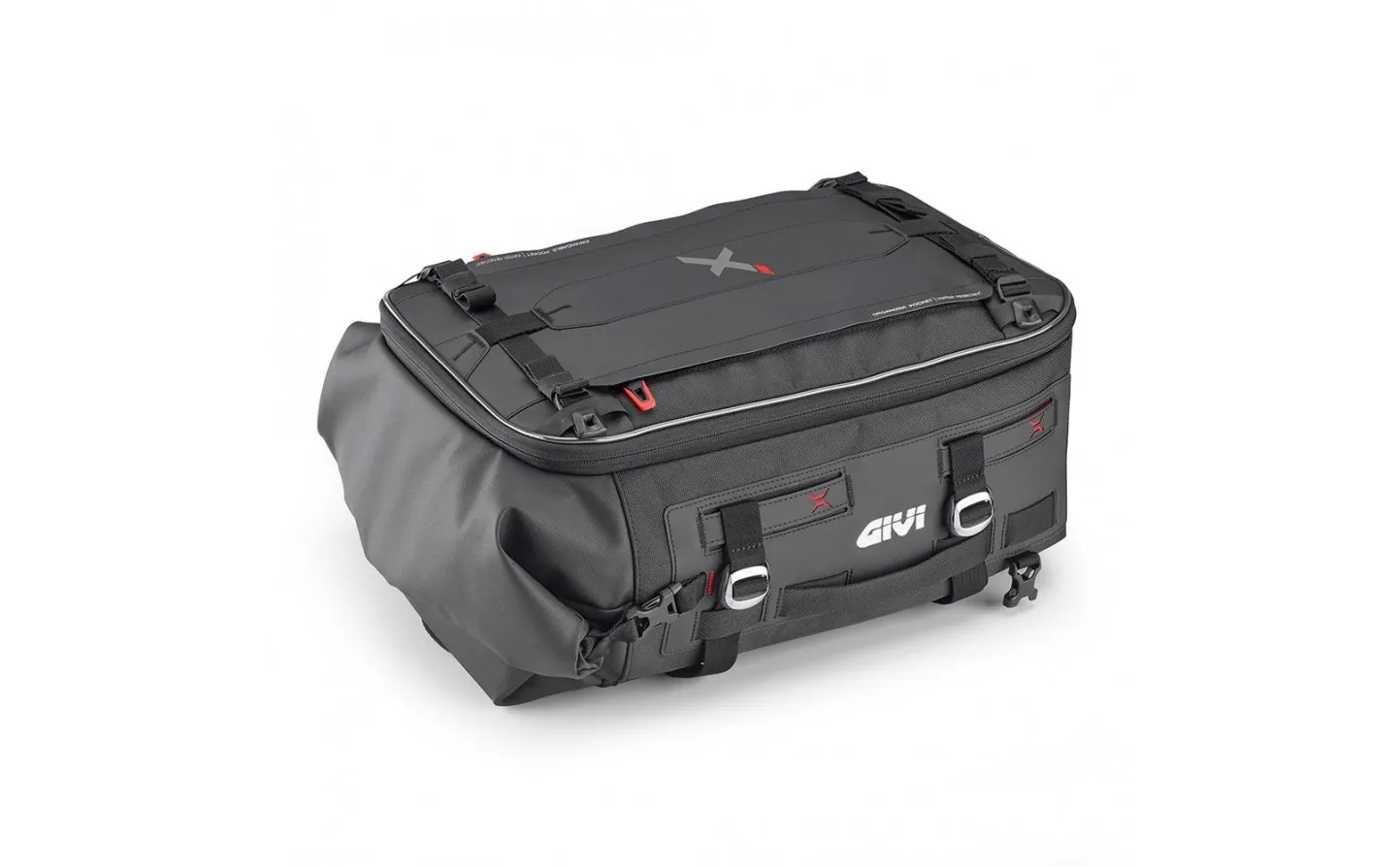 BOLSA CARGO GIVI XLINESILLíN ROLLTOP RESISTENTE AL AGUA EXTENSIBLE DE 39L52L