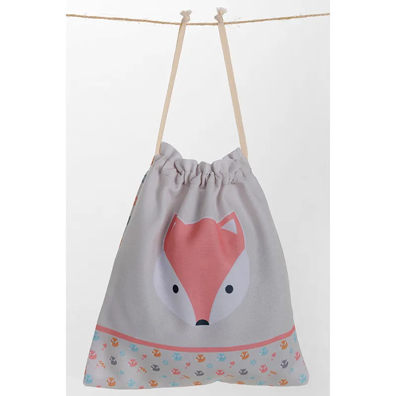 BOLSA DE ROPA MERIENDA ESCOLAR ZORRITO  DYNEKE