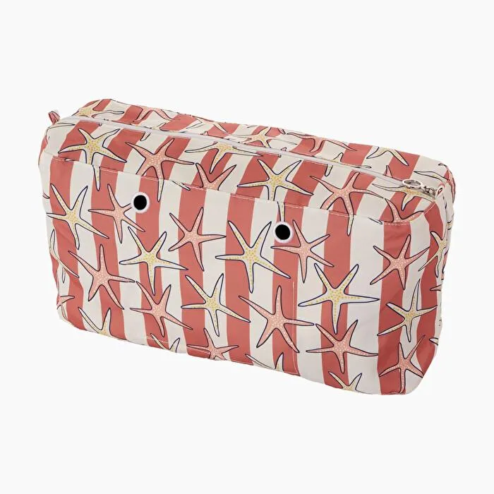 Bolsa interna erika rayas y estrella de mar O bag