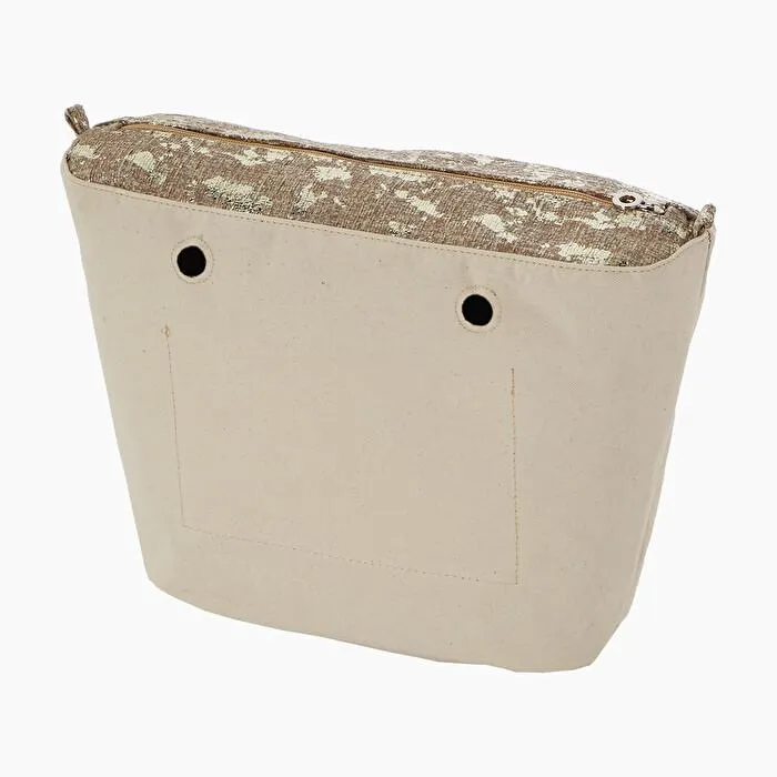 Bolsa interna O bag efecto laminado luxury arena
