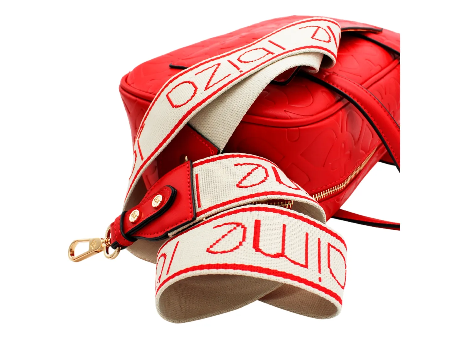 Bolsa Jaime Ibiza Bowler Rojo