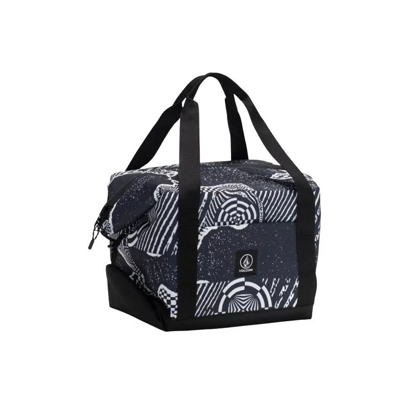Bolsa nevera Volcom OUT THERE COOLER 14 LATAS (NEGRO/BLANCO)