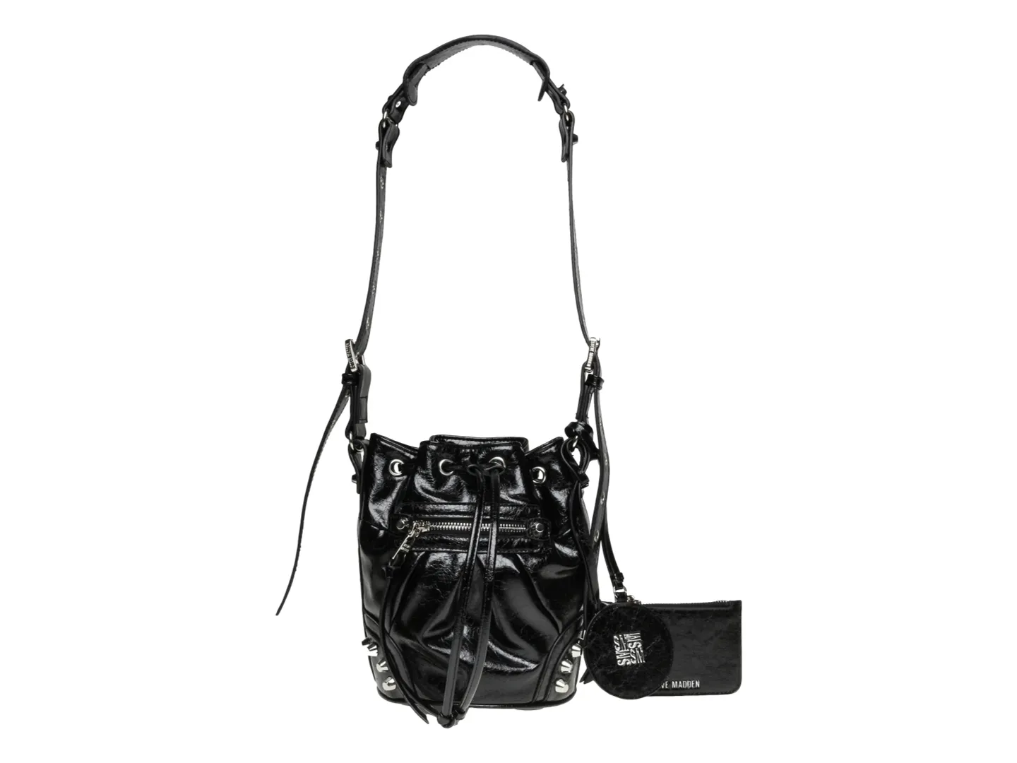 Bolsa Steve Madden Bvally Color Negro