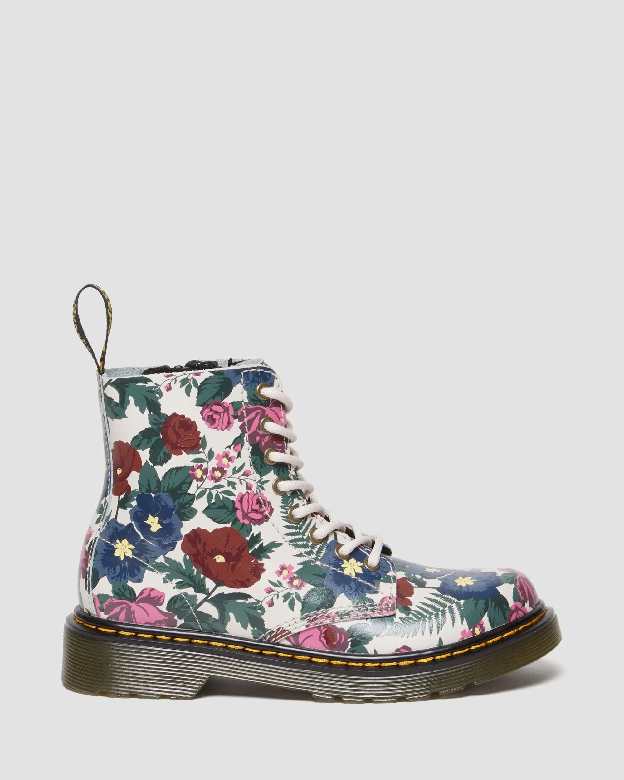 Botas 1460 English Garden de piel para junior