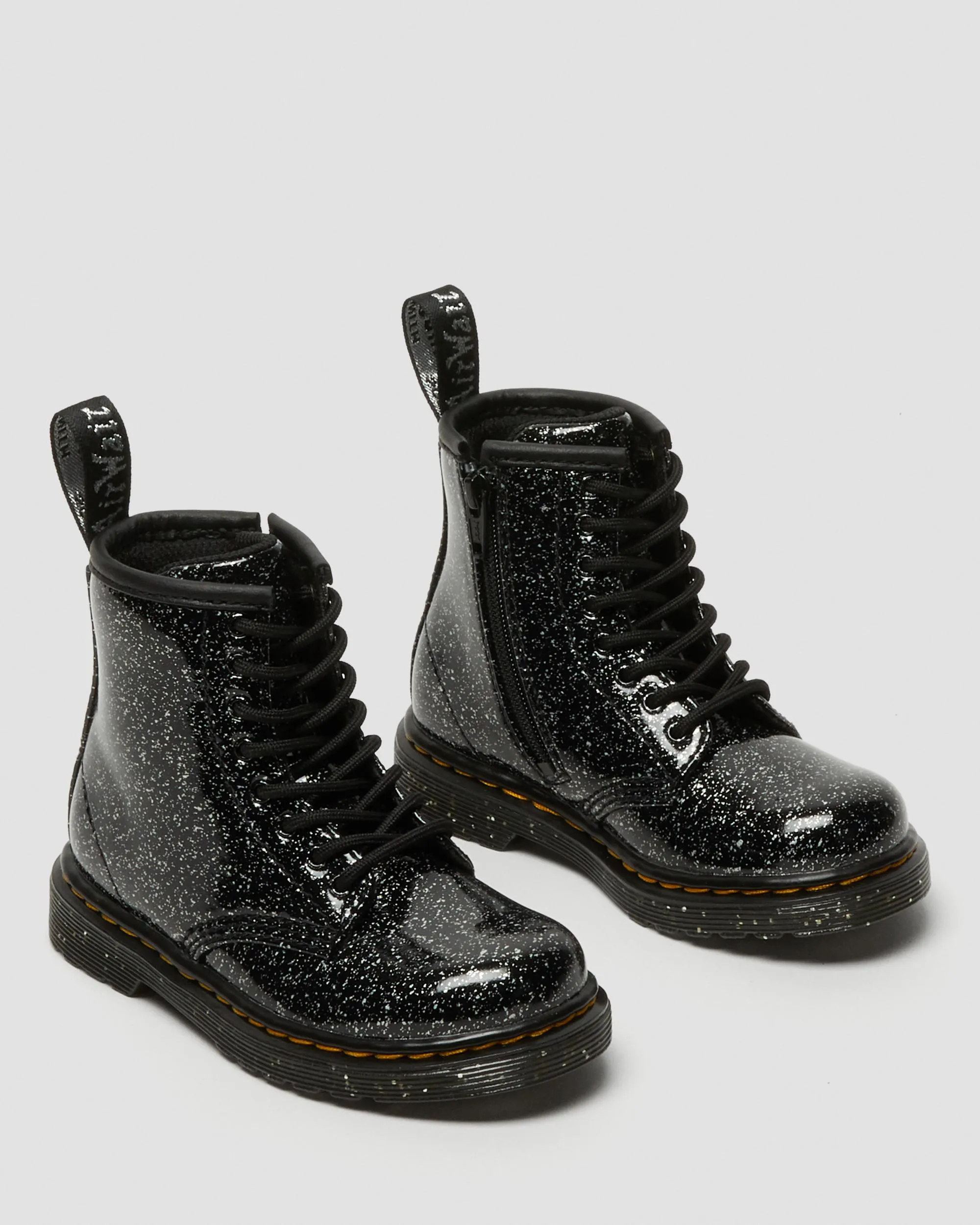 Botas 1460 para niños con purpurina