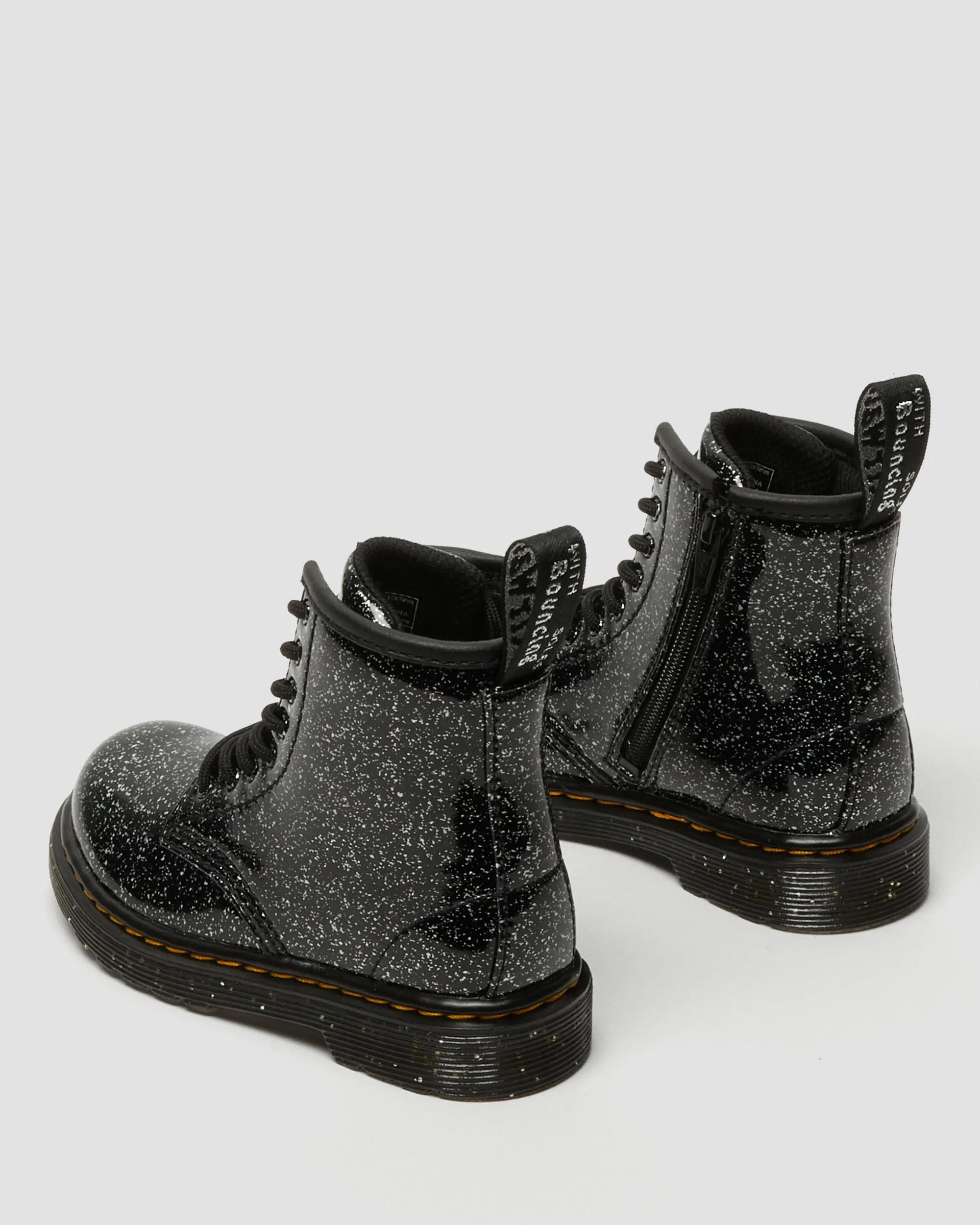 Botas 1460 para niños con purpurina
