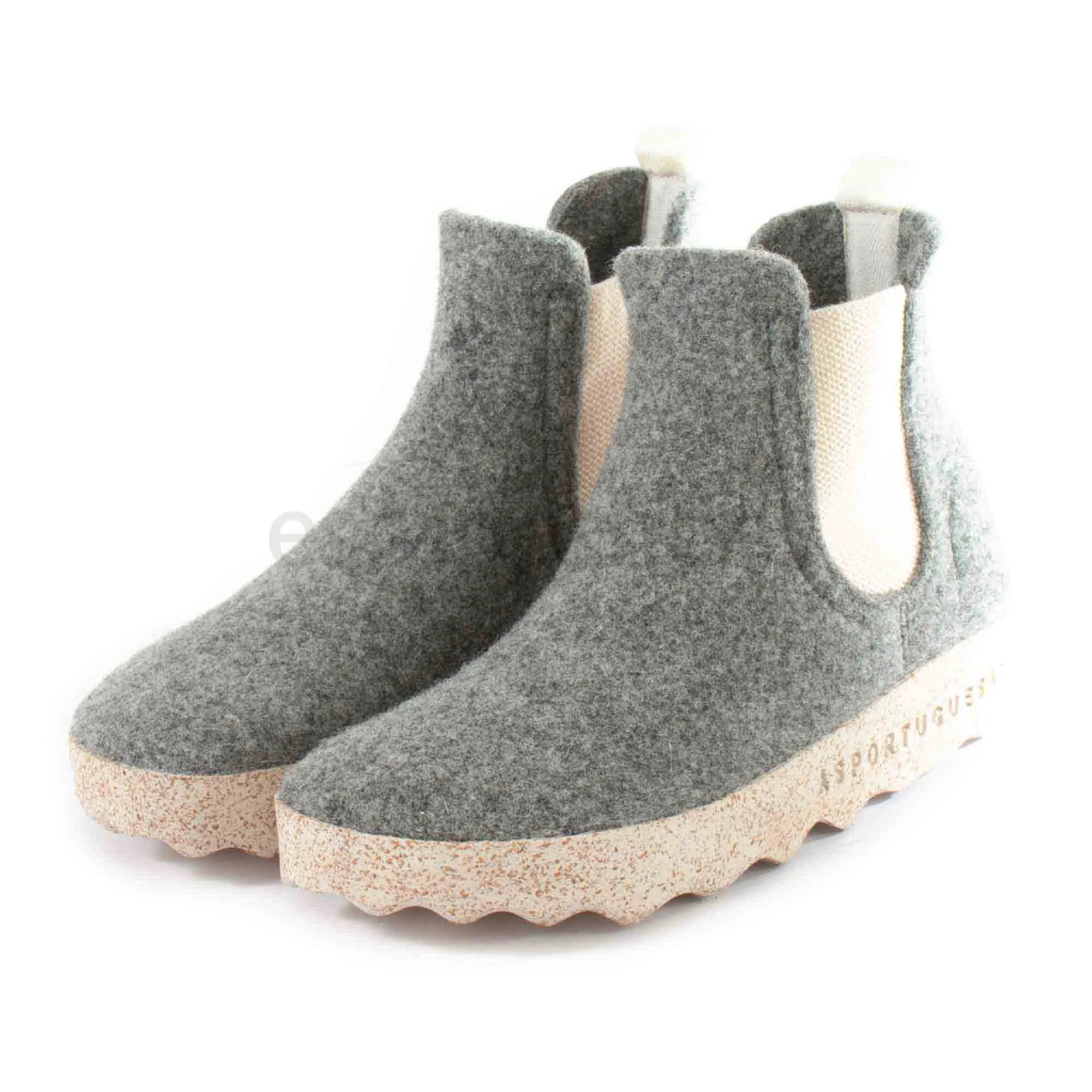 Botas ASPORTUGUESAS Caia Tweed Felt Concrete P018084000