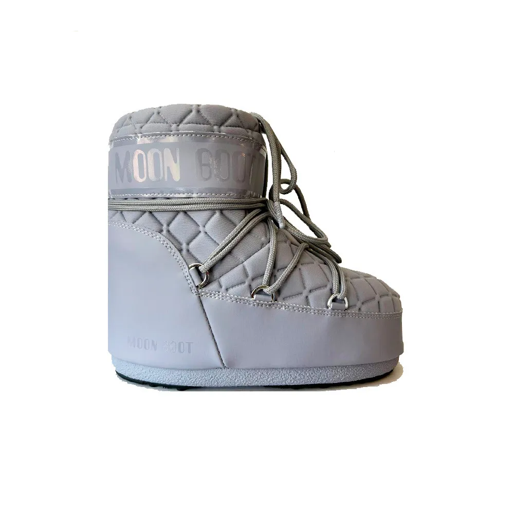 Botas Bajas MOON BOOT MB ICON LOW WAFFLE 80D1409540 Color Gris