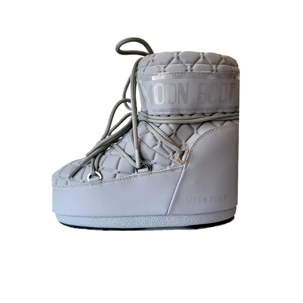 Botas Bajas MOON BOOT MB ICON LOW WAFFLE 80D1409540 Color Gris