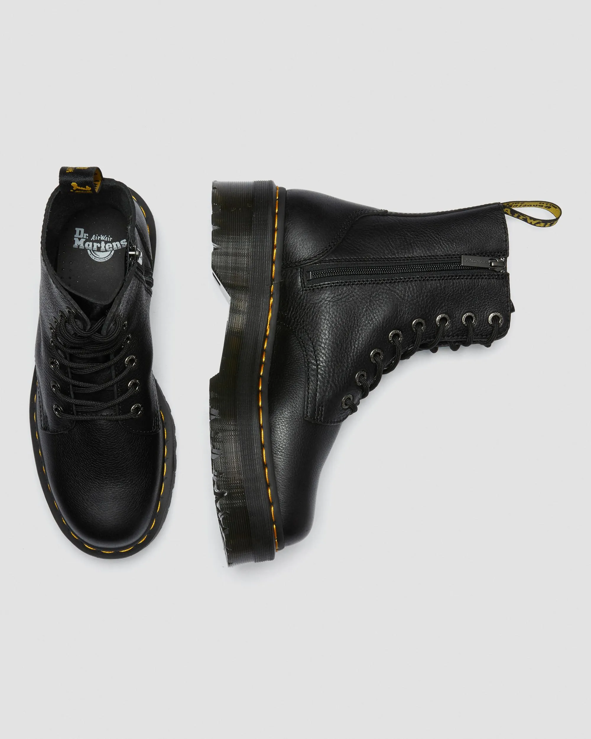 Botas con plataforma Jadon III de piel Pisa