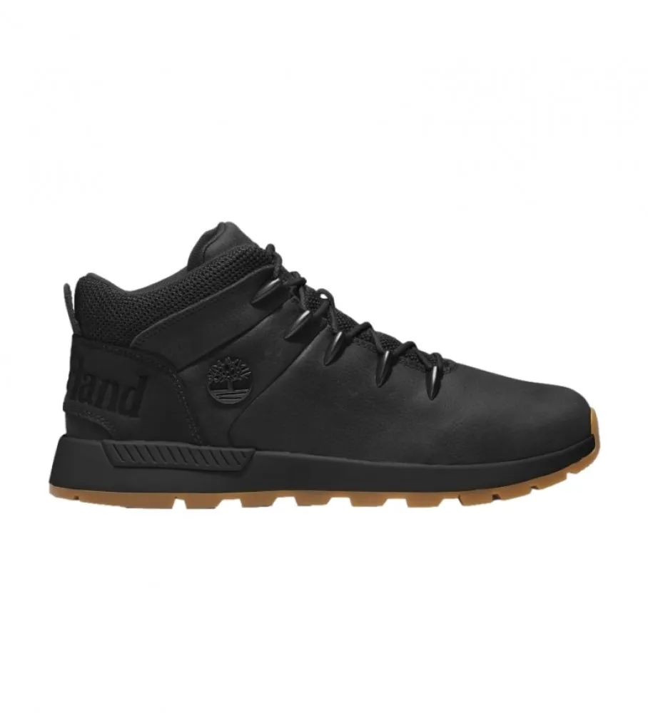 Botas de piel Sprint Trekker Mid negro