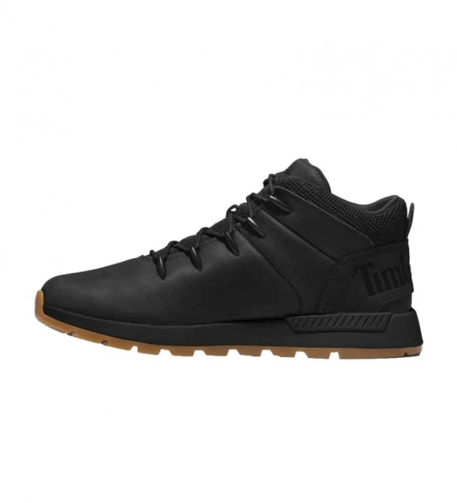 Botas de piel Sprint Trekker Mid negro