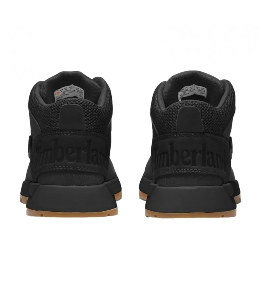 Botas de piel Sprint Trekker Mid negro