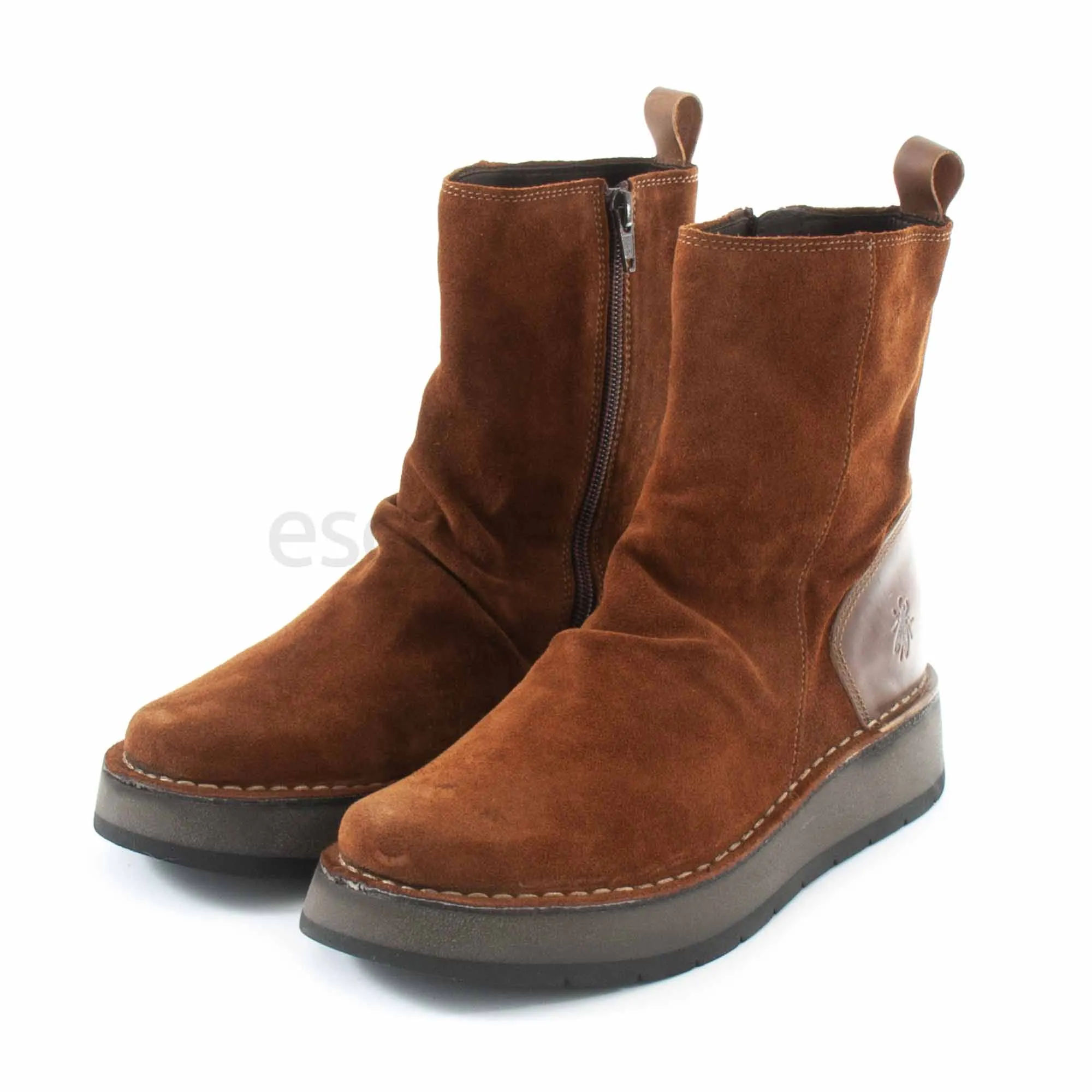 Botas FLY LONDON Reno053 Oil Suede Rug Camel P211053012