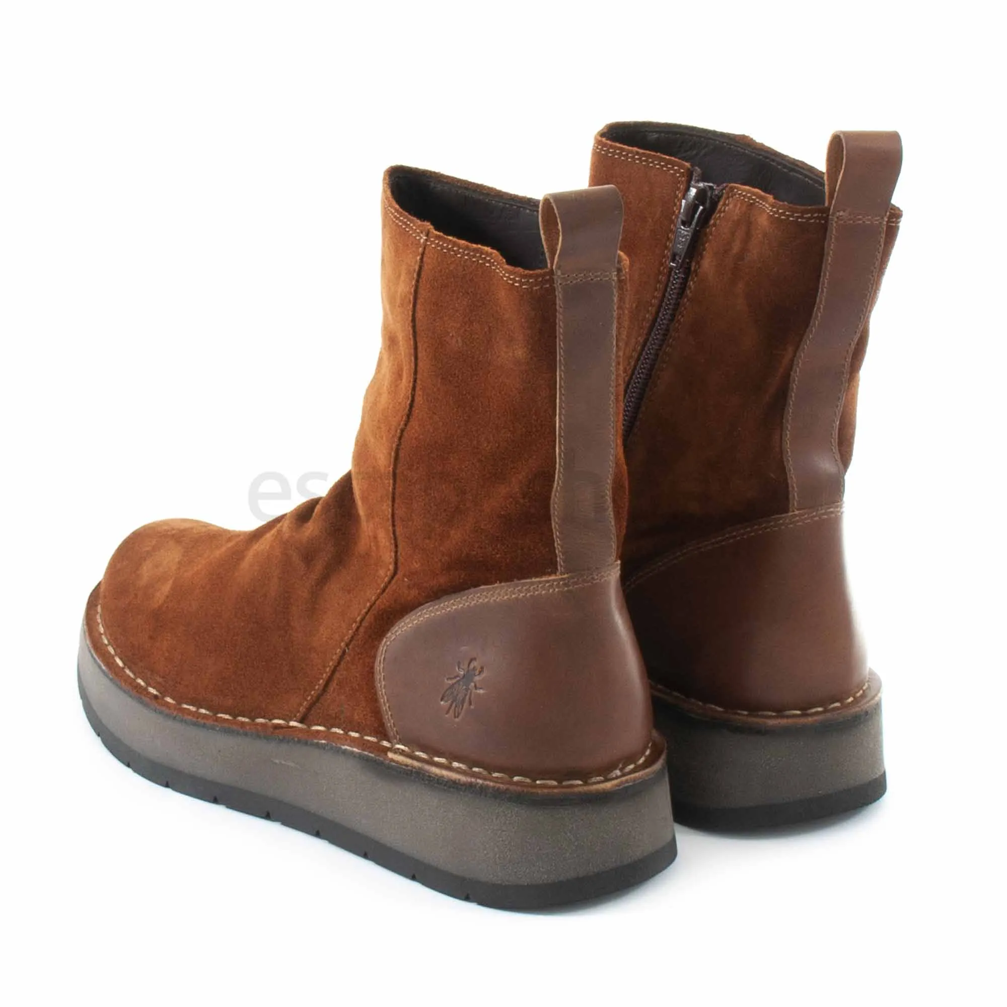 Botas FLY LONDON Reno053 Oil Suede Rug Camel P211053012