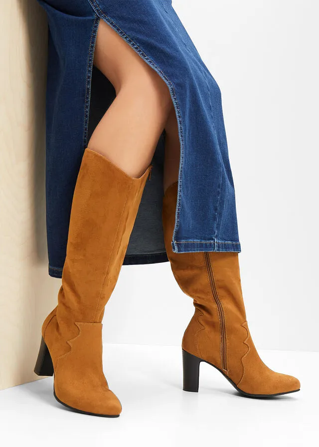 Botas marrón canela