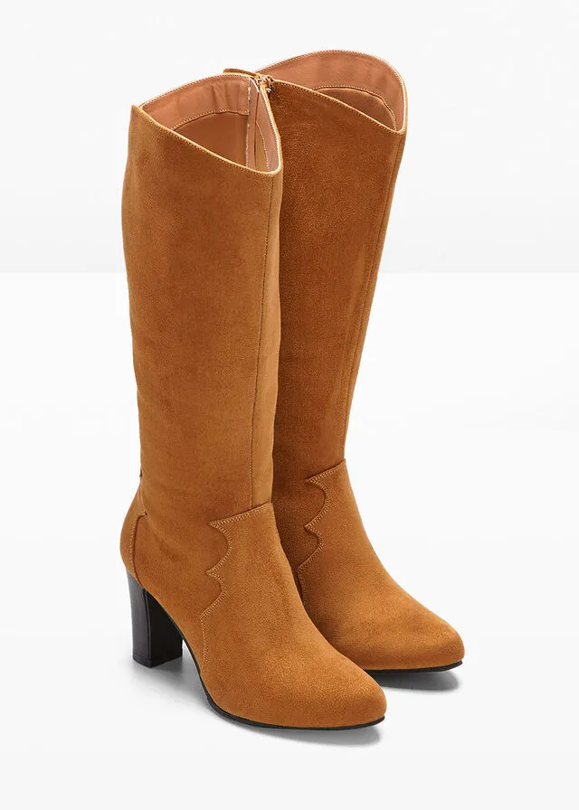 Botas marrón canela