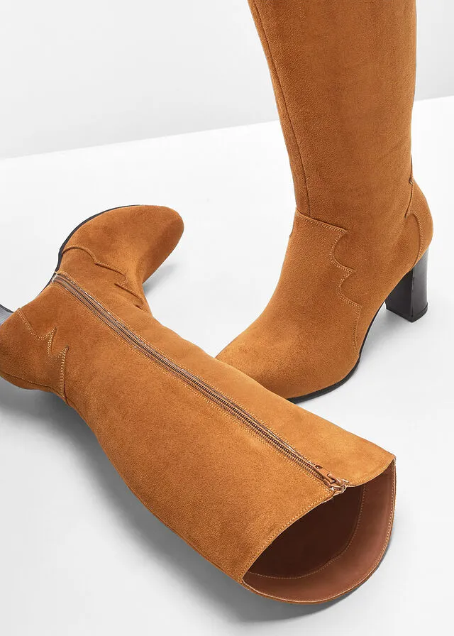 Botas marrón canela