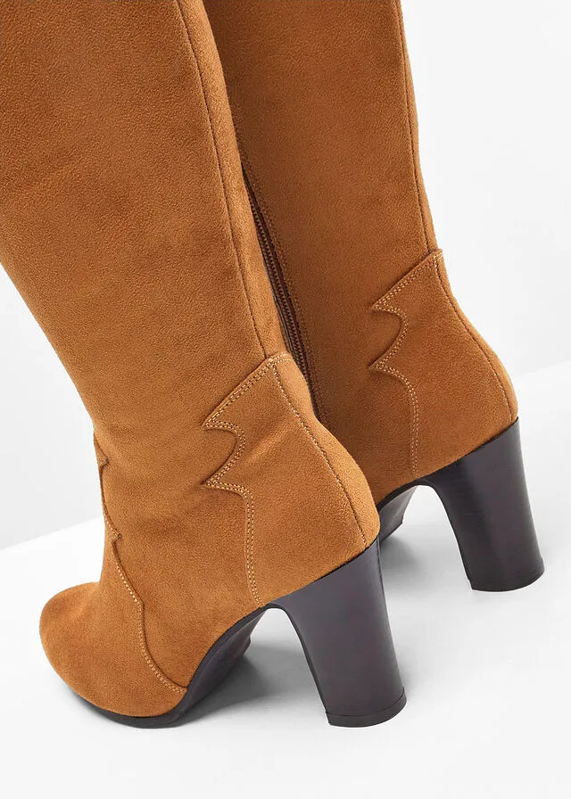 Botas marrón canela