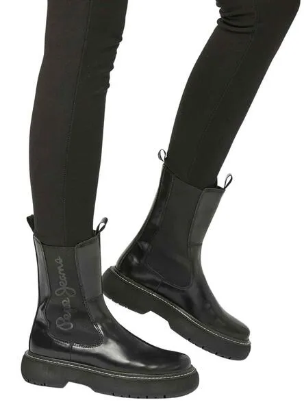 Botas Pepe Jeans Yoko Negro para Mujer