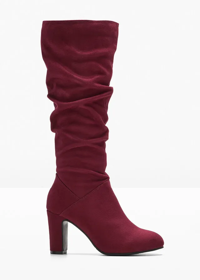 Botas rojo avellana