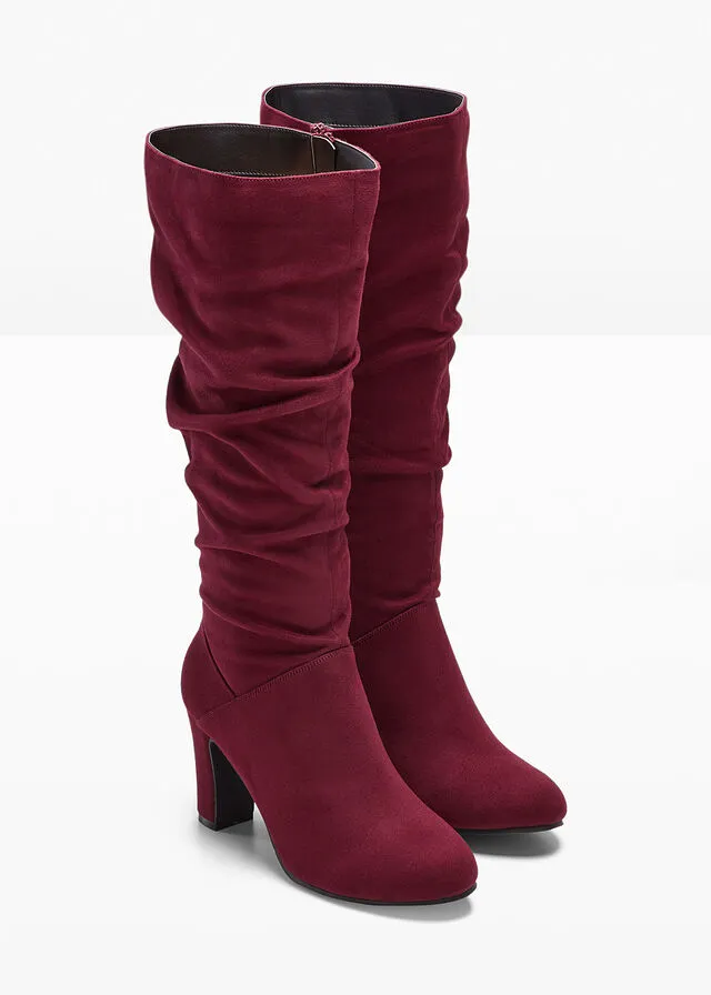 Botas rojo avellana