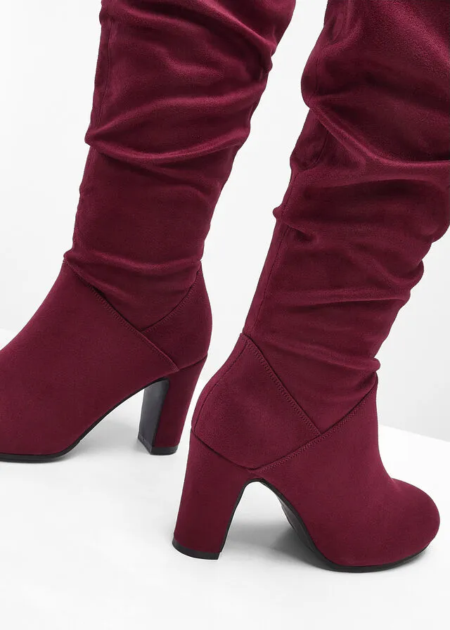 Botas rojo avellana
