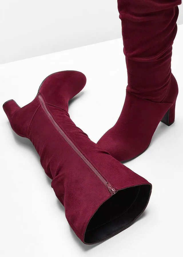 Botas rojo avellana
