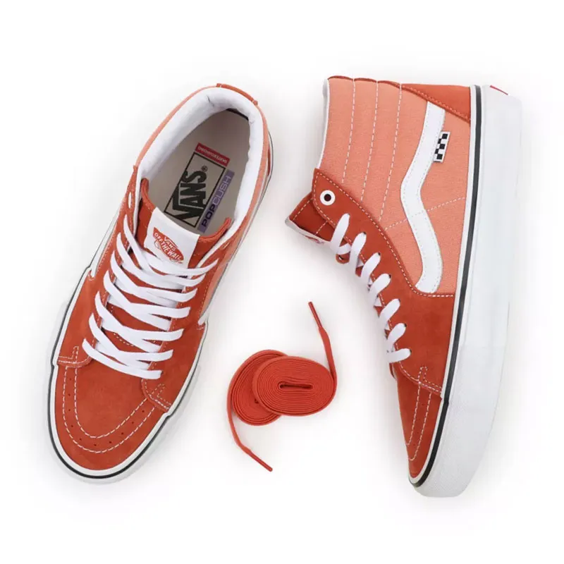Botas Vans: MN Skate Hi (Burnt Ochre)