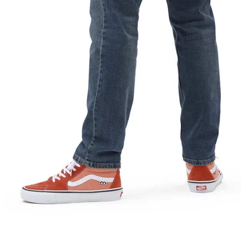 Botas Vans: MN Skate Hi (Burnt Ochre)