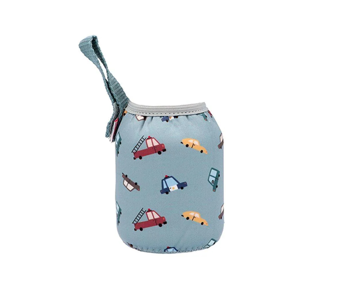 Botella Acero Funda Vintage Cars 350ml