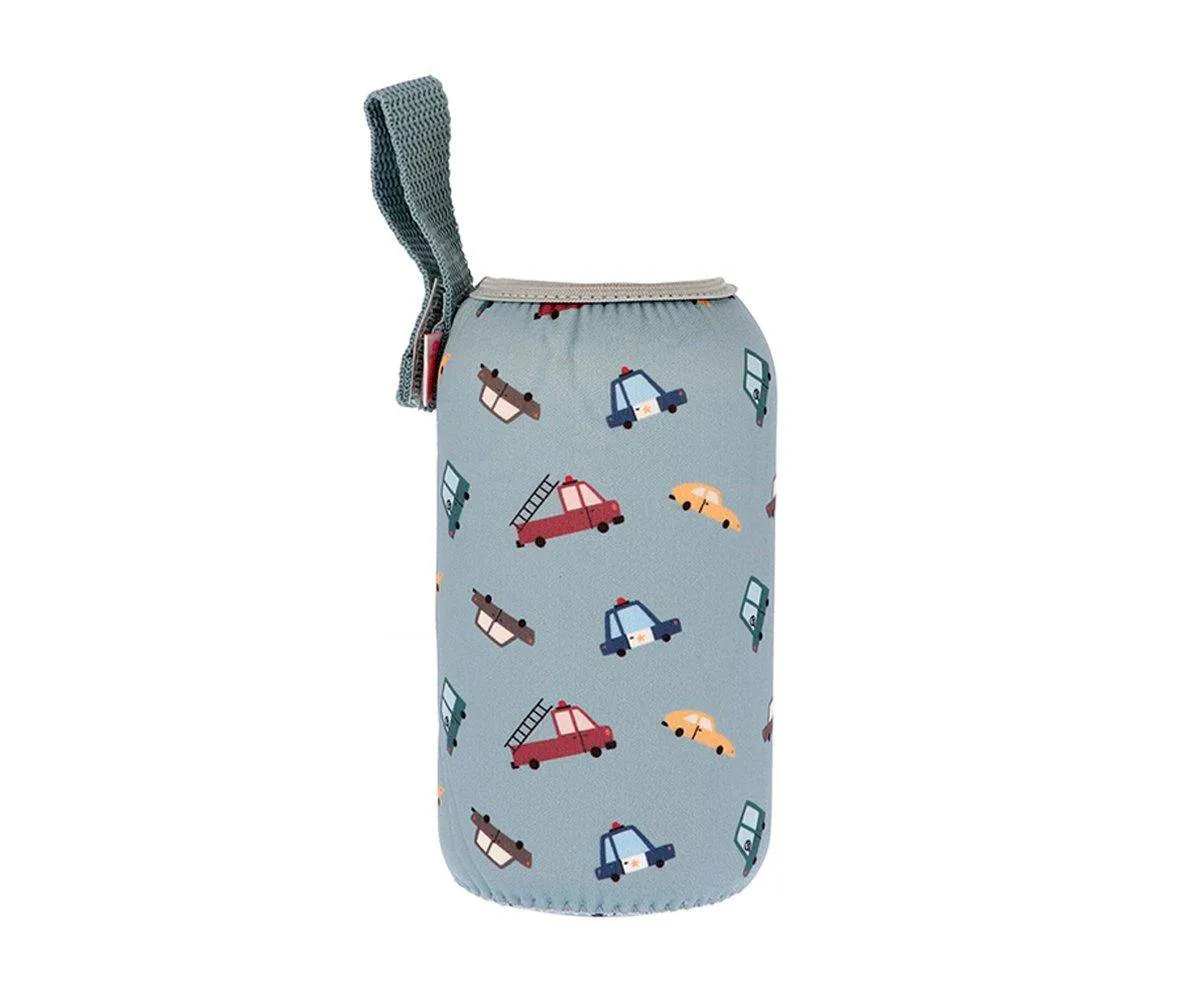 Botella Acero Funda Vintage Cars 500ml