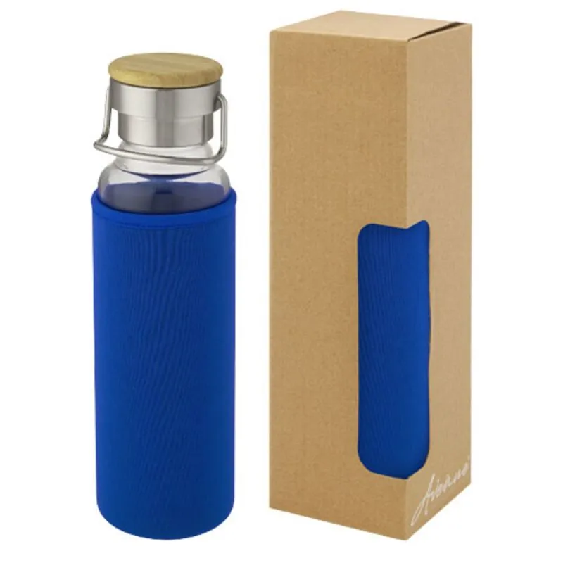 Botella promocional de 660 ml funda en diferentes colores Thor