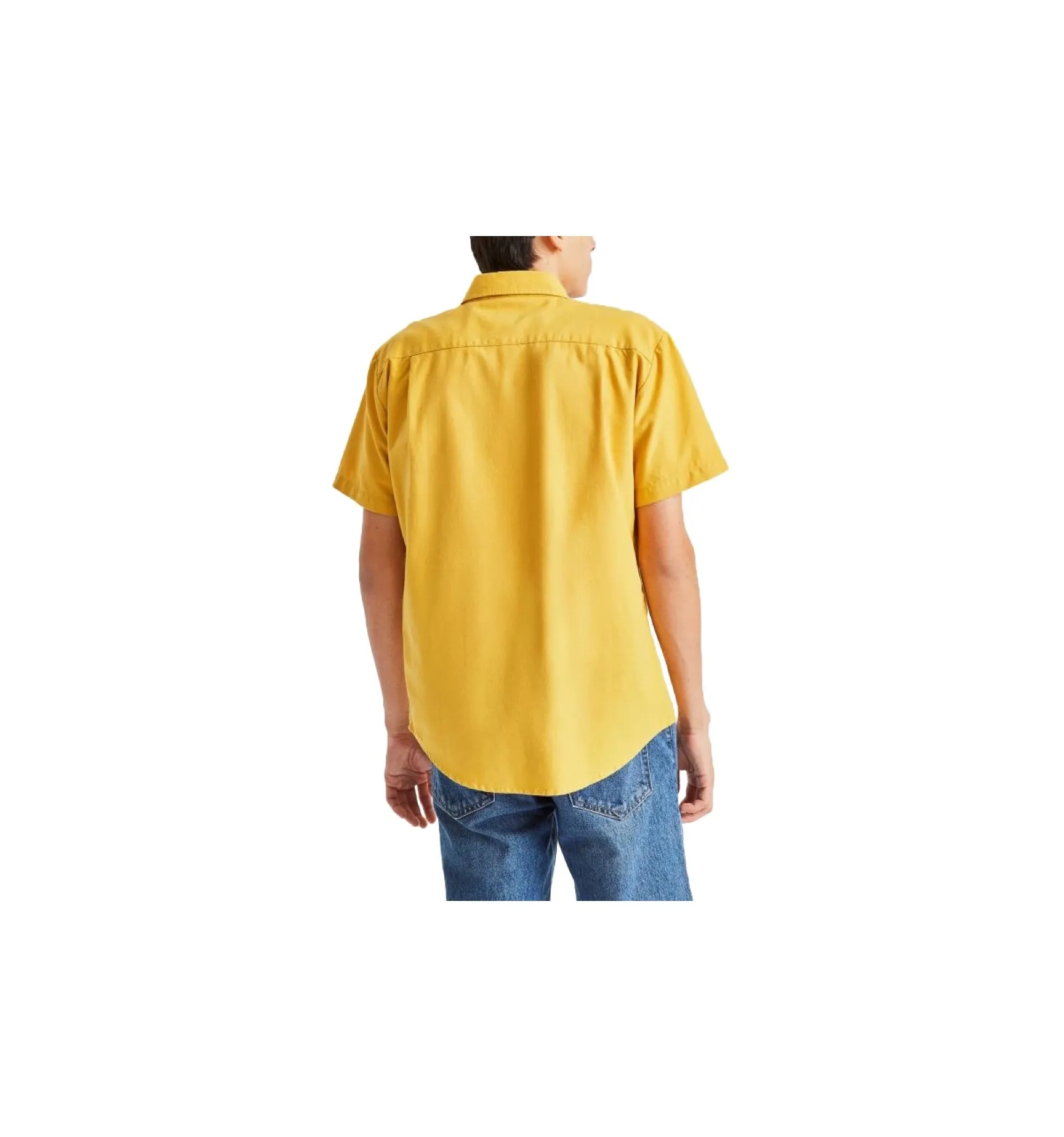 BRIXTON CHARTER OXFORD S/S SUNSET YELLOW