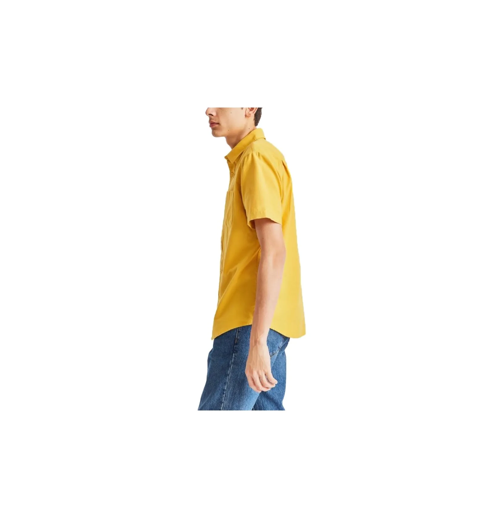 BRIXTON CHARTER OXFORD S/S SUNSET YELLOW