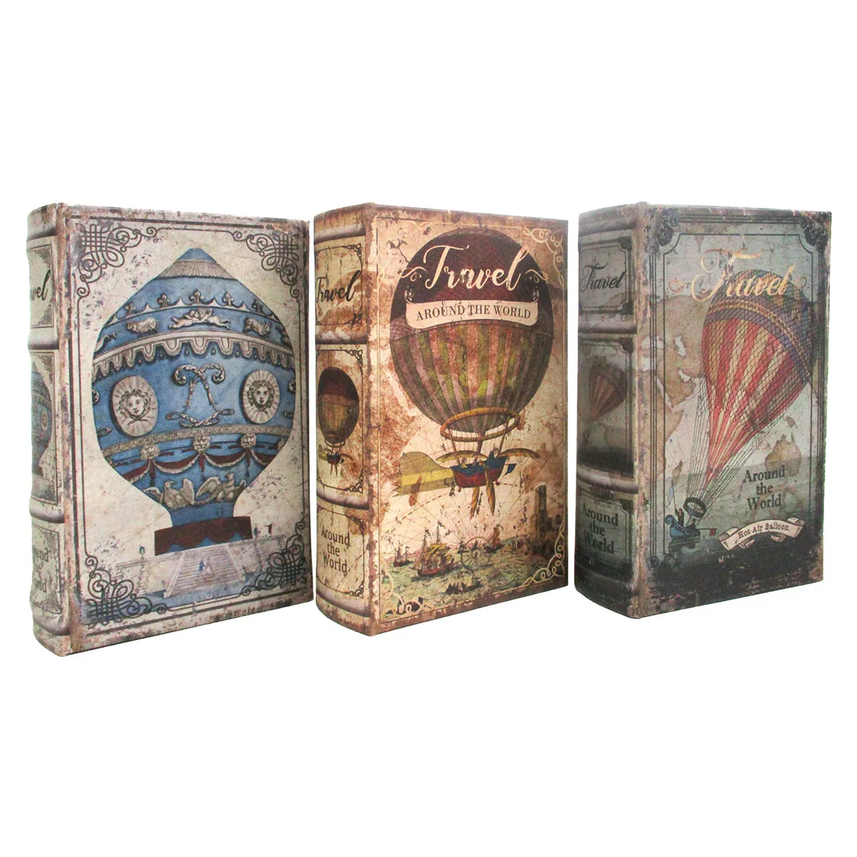 Caja Libro Globo Mundo 3U