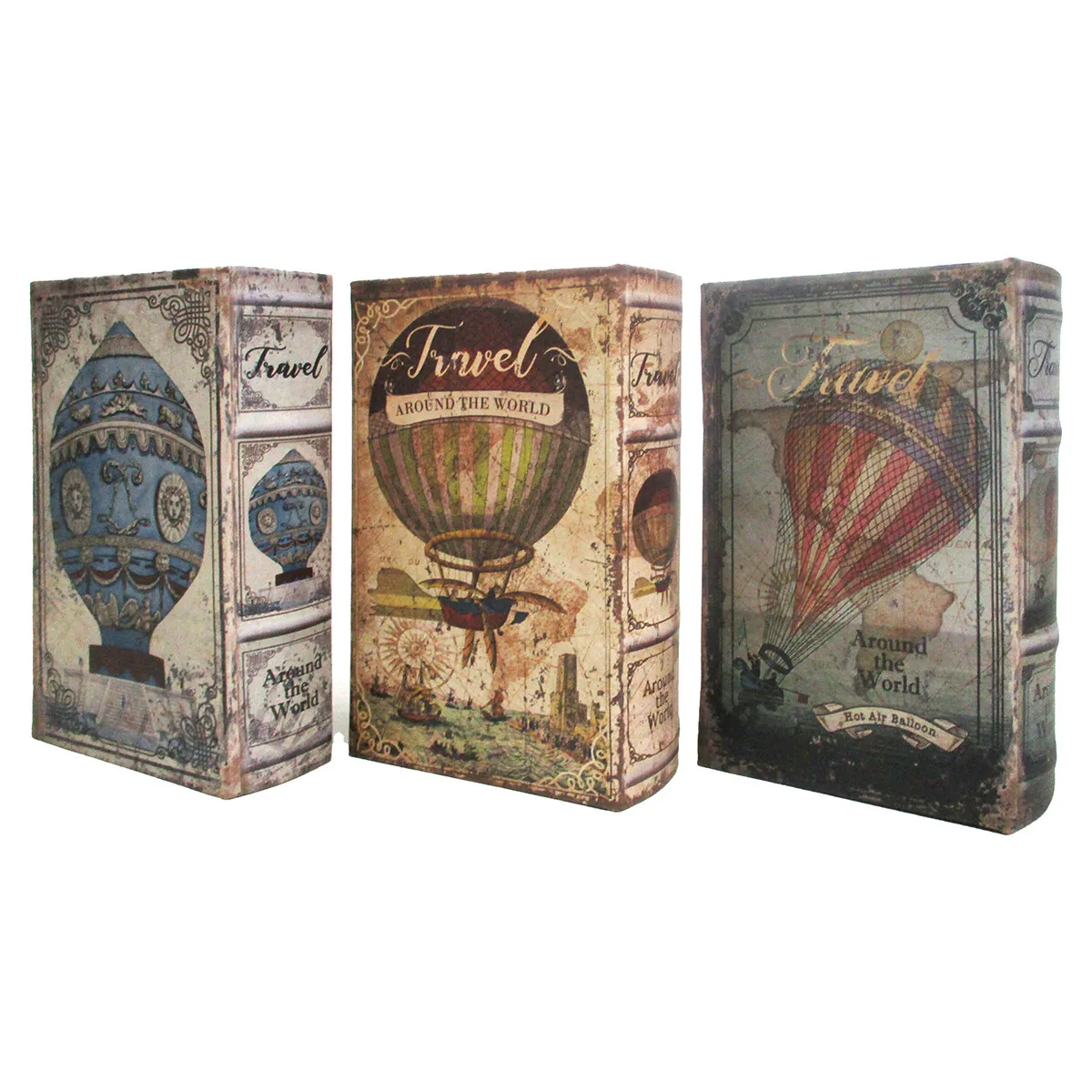 Caja Libro Globo Mundo 3U