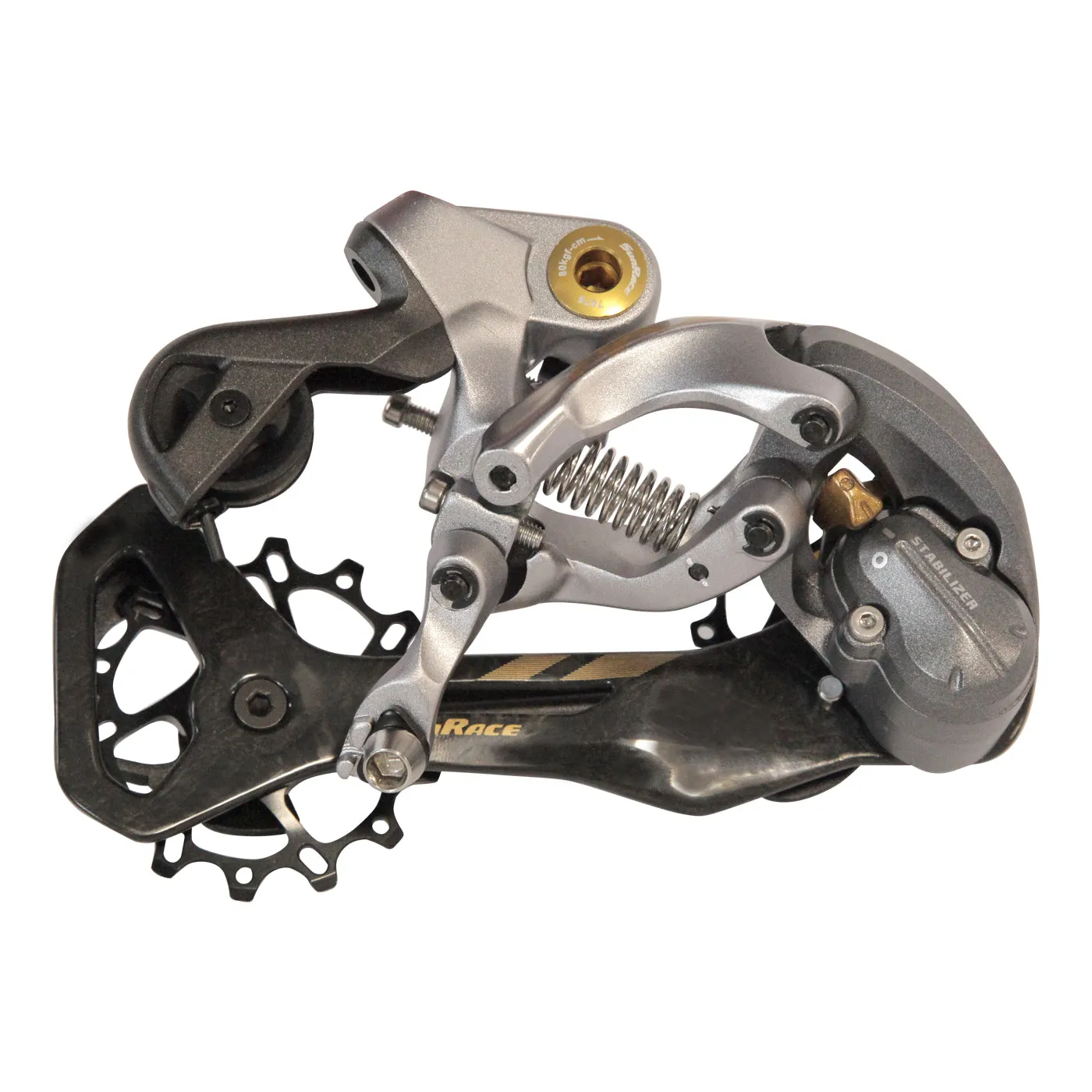 CAMBIO TRASERO SUNRACE RDMZ90 MTB 10/11/12P 1150D MEDIANO SIN OREJA ALUMINIO/CARBóN CAJITA RDMZ90.MD00.0S0.BXB