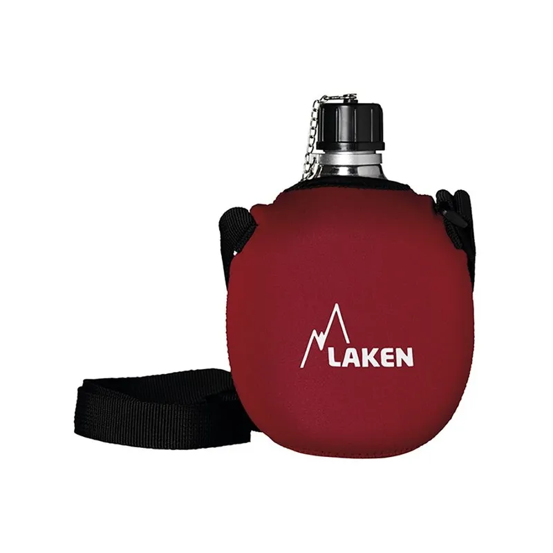 Cantimplora Laken Aluminio Clasica  con Funda Neopreno 121FR