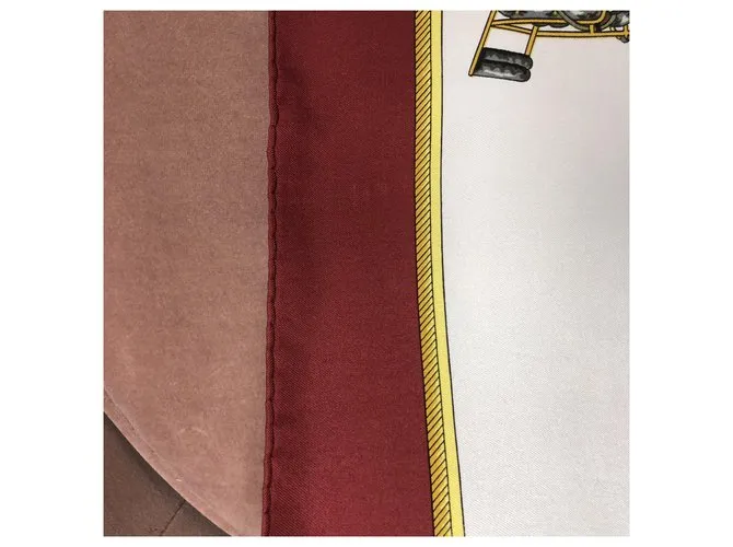 Carré Hermès "Transformation cars" de F. de la Perrière Multicolor 