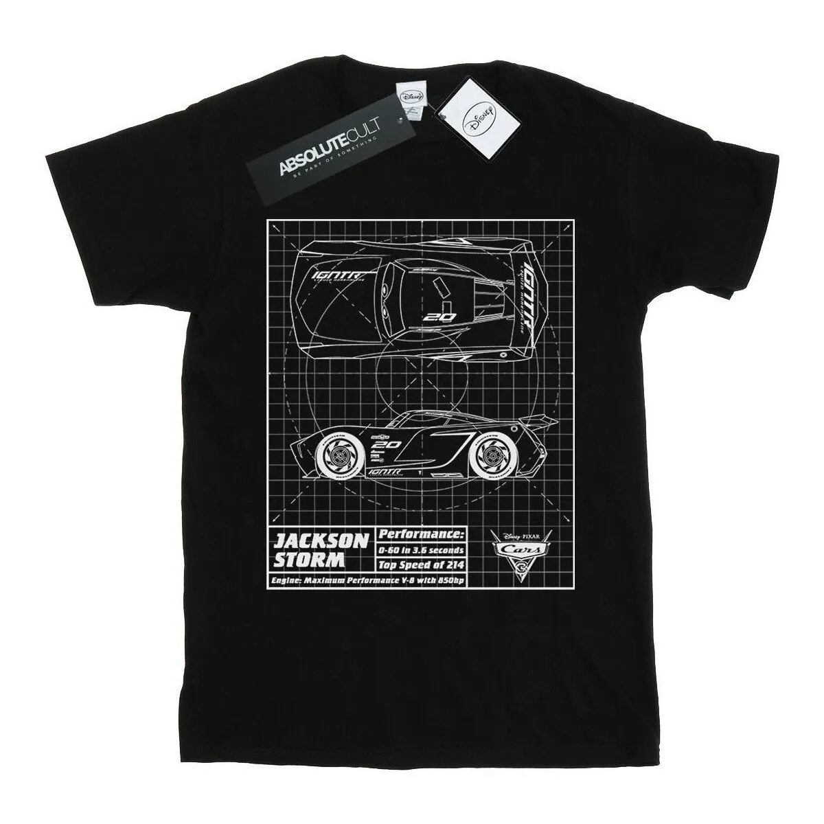 Cars Jackson Storm Blueprint