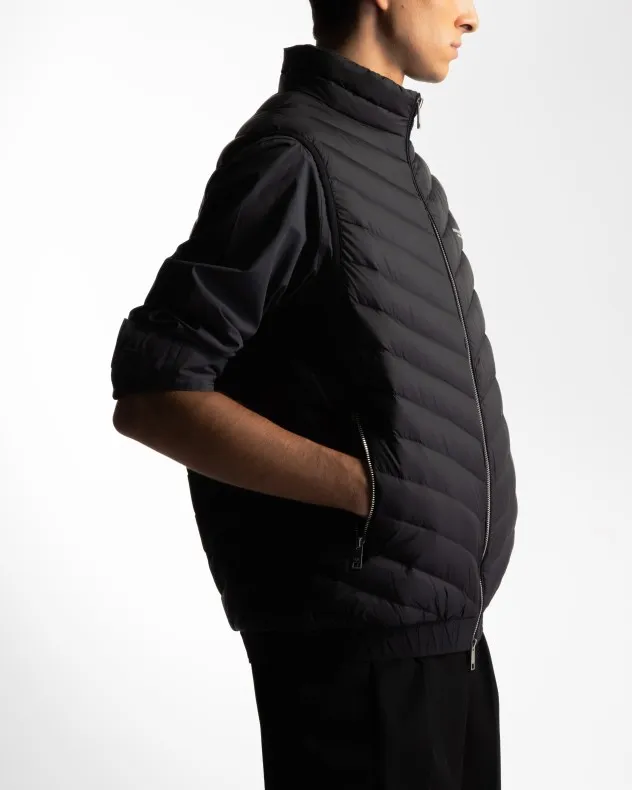 Chaleco acolchado Armani Exchange 8NZQ52 Negro