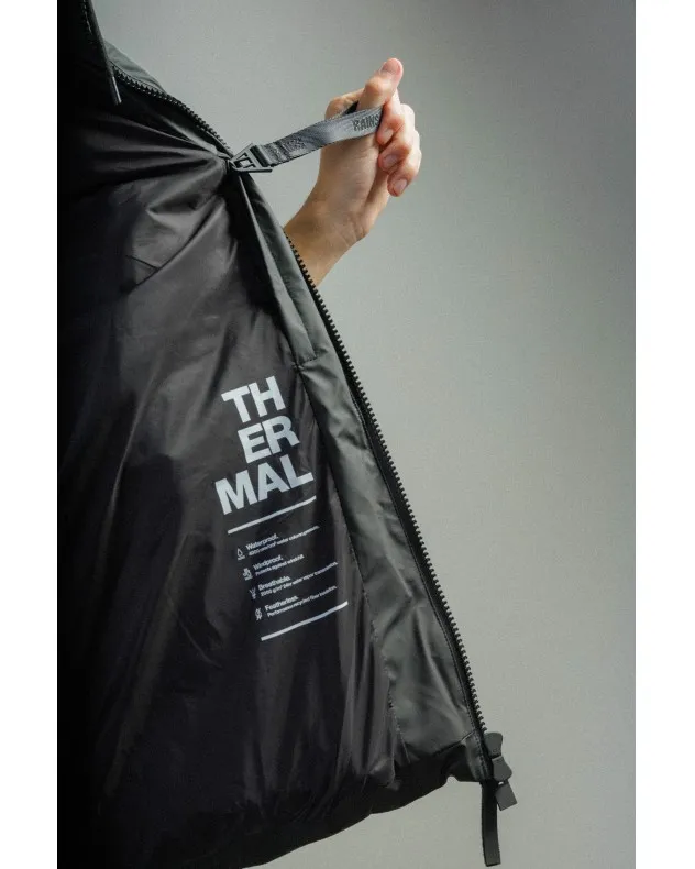 Chaleco acolchado Rains 15140 Negro