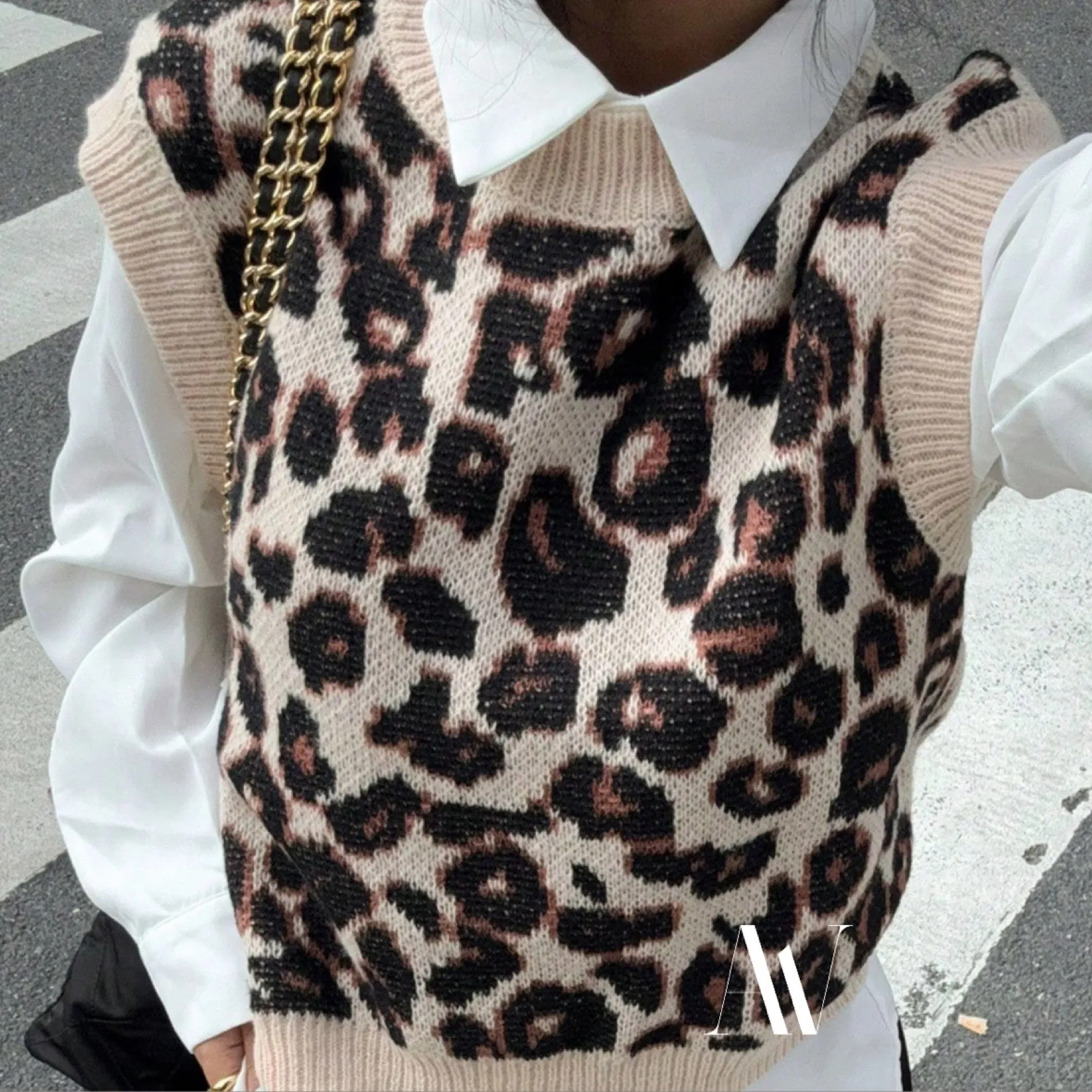Chaleco animal print