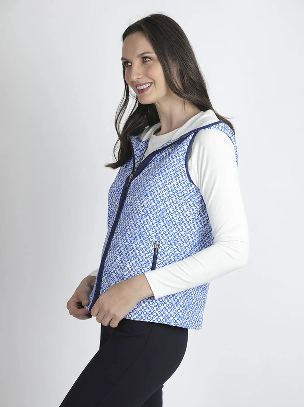 Chaleco azul New Comfort