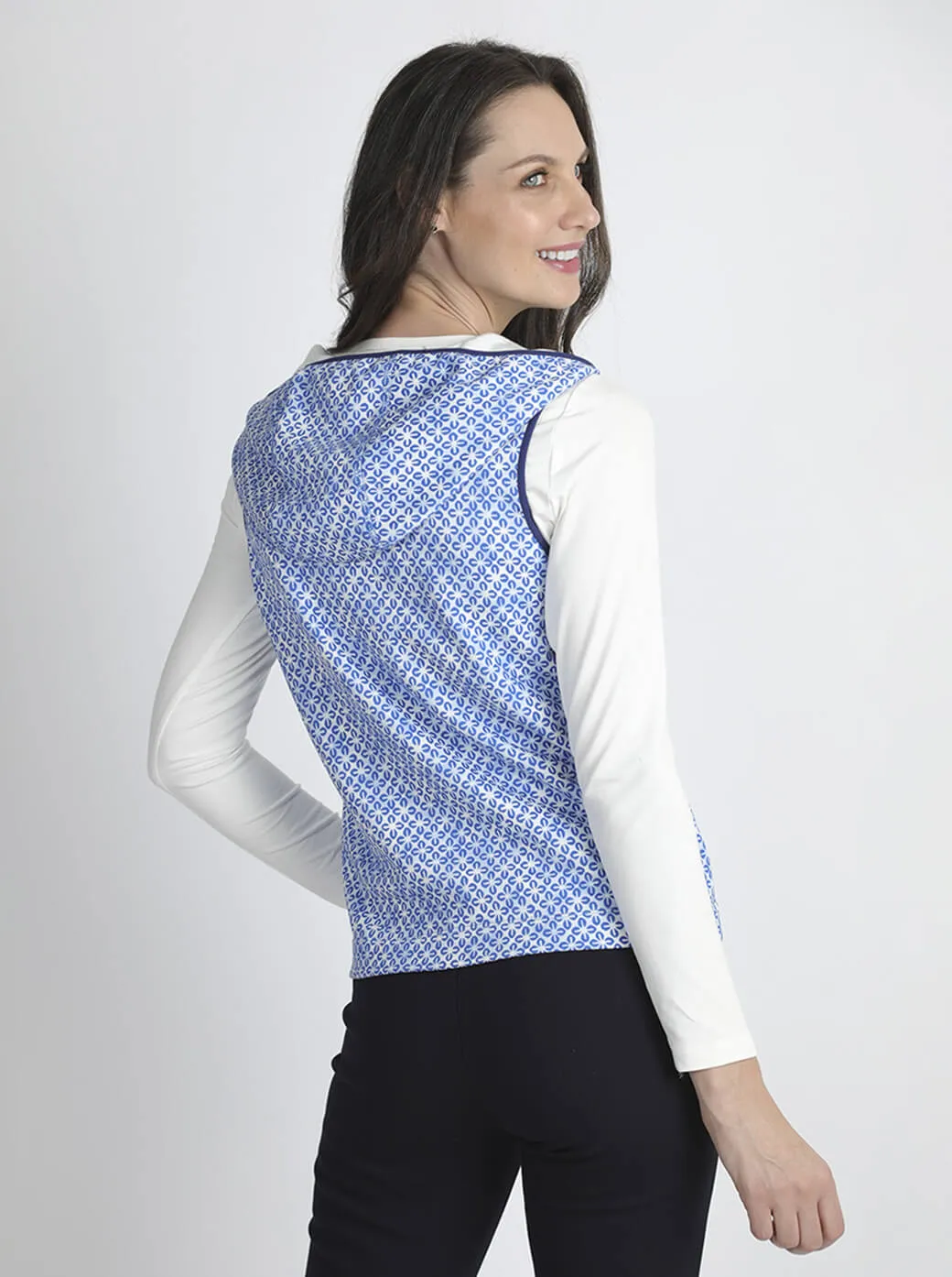Chaleco azul New Comfort
