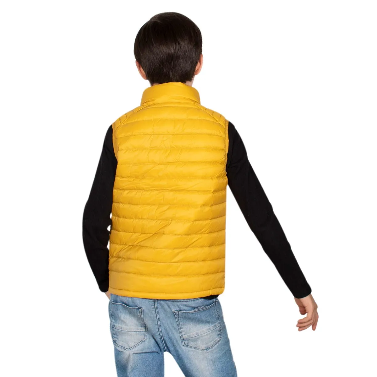 Chaleco Capitonado De Pluma Ligera Niño