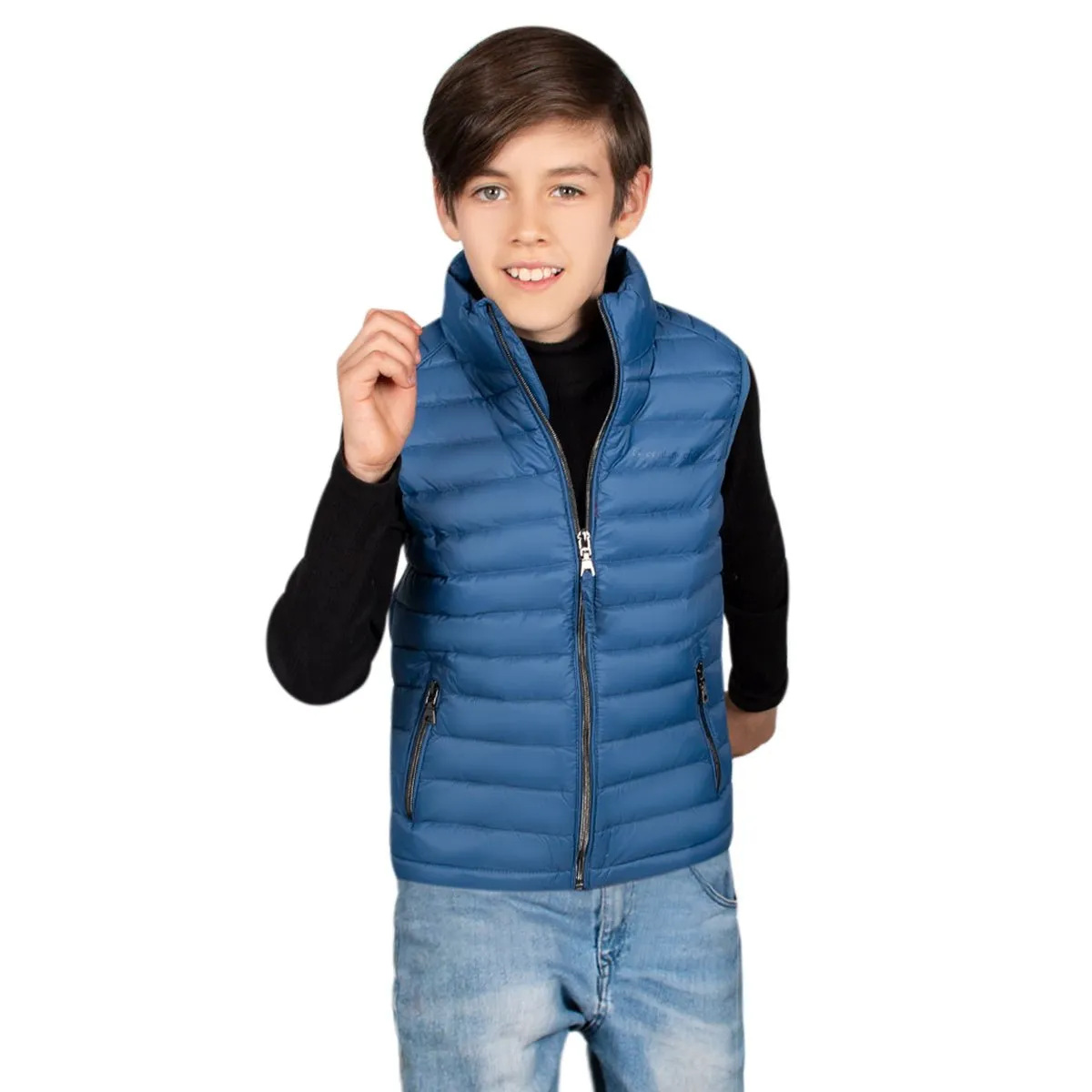 Chaleco Capitonado De Pluma Ligera Niño