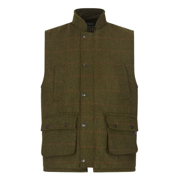 Chaleco de Caza Walker and Hawkes Derby Tweed Barrington