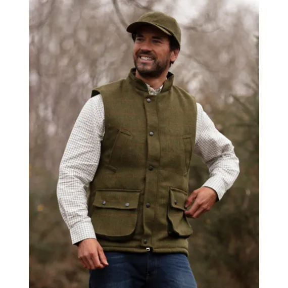 Chaleco de Caza Walker and Hawkes Derby Tweed Barrington